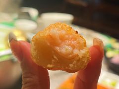 禄婶自制油条酿虾滑-禄婶鸡煲·打边炉