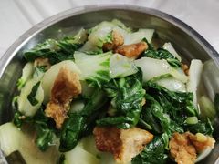 青菜炒油渣-八八餐厅(升州路店)