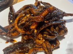酱爆脆鳝-得意楼蒸菜馆