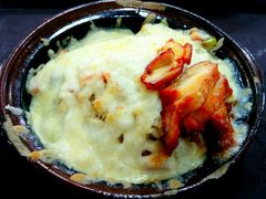 黑椒鸡排芝士焗饭-中央财经大学-食堂