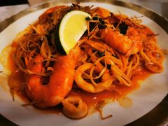 鲜虾浓汁天使面-The Rug Cafe(王府中环店)