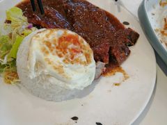 黑椒带骨猪排双蛋饭-柠檬树茶餐厅(海雅缤纷城店)