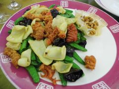 酱爆花枝鲜元贝-稻香酒家·33年老字号·港式粤菜(富邦中心店)