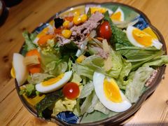 溏心蛋金枪鱼沙拉-二丁目食堂(铁西星摩尔店)