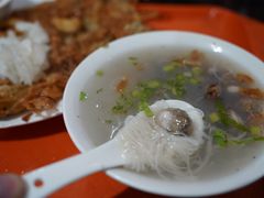 蚵仔线面-建国蚵煎蚵面