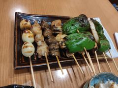 烤串拼盘盐烤-八喜为.深夜食堂(祥云小镇店)