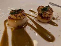 煎深海扇贝配欧洲白萝卜泥-Jean Georges