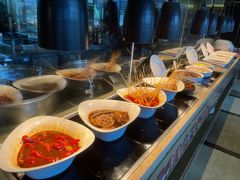 自助取餐区-大中华希尔顿酒店-念自助餐·嗨啤·小龙虾