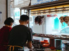 餐具摆设-伍秀泽海南鸡饭茶室