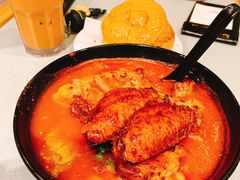 番茄浓汤鸡翅猪扒通粉-华嫂冰室(尖沙咀店)