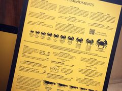 菜单-Ministry of Crab(科伦坡店)