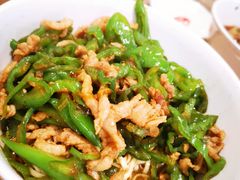 青椒肉丝干拌-花园茶楼(兴城西路店)