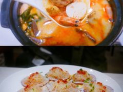 糟粕醋海鲜锅-香香海南菜餐厅