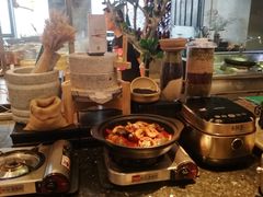 自助取餐区-万达文华酒店·48F云端窗景美食汇自助餐厅