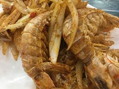 椒盐皮皮虾-覃记海鲜美食餐厅