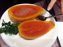 木瓜炖雪蛤-天宁凯利时尚餐厅