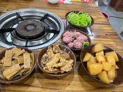 现炸酥肉-笔记安顺夺夺粉火锅