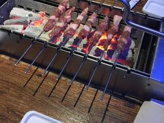自助取餐区-三个蒙古大叔羊肉串(大宁店)