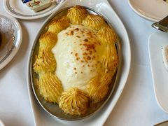 俄式黄油煎海鲈鱼-莫斯科餐厅