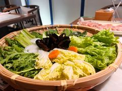 蔬菜拼盘-尚尚仙·酸汤猪手·猪肚鸡火锅(华联万柳购物中心店)