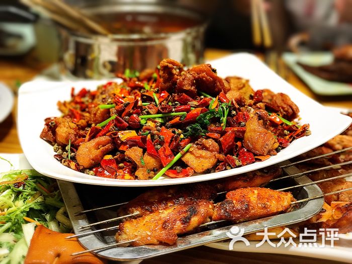 传奇烧烤辣子鸡图片 - 第7张