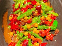 干煸四季豆-清真·卡德尔大叔新疆主题餐厅(龙汇路店)