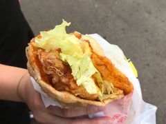 -小红车炸蛋葱油饼