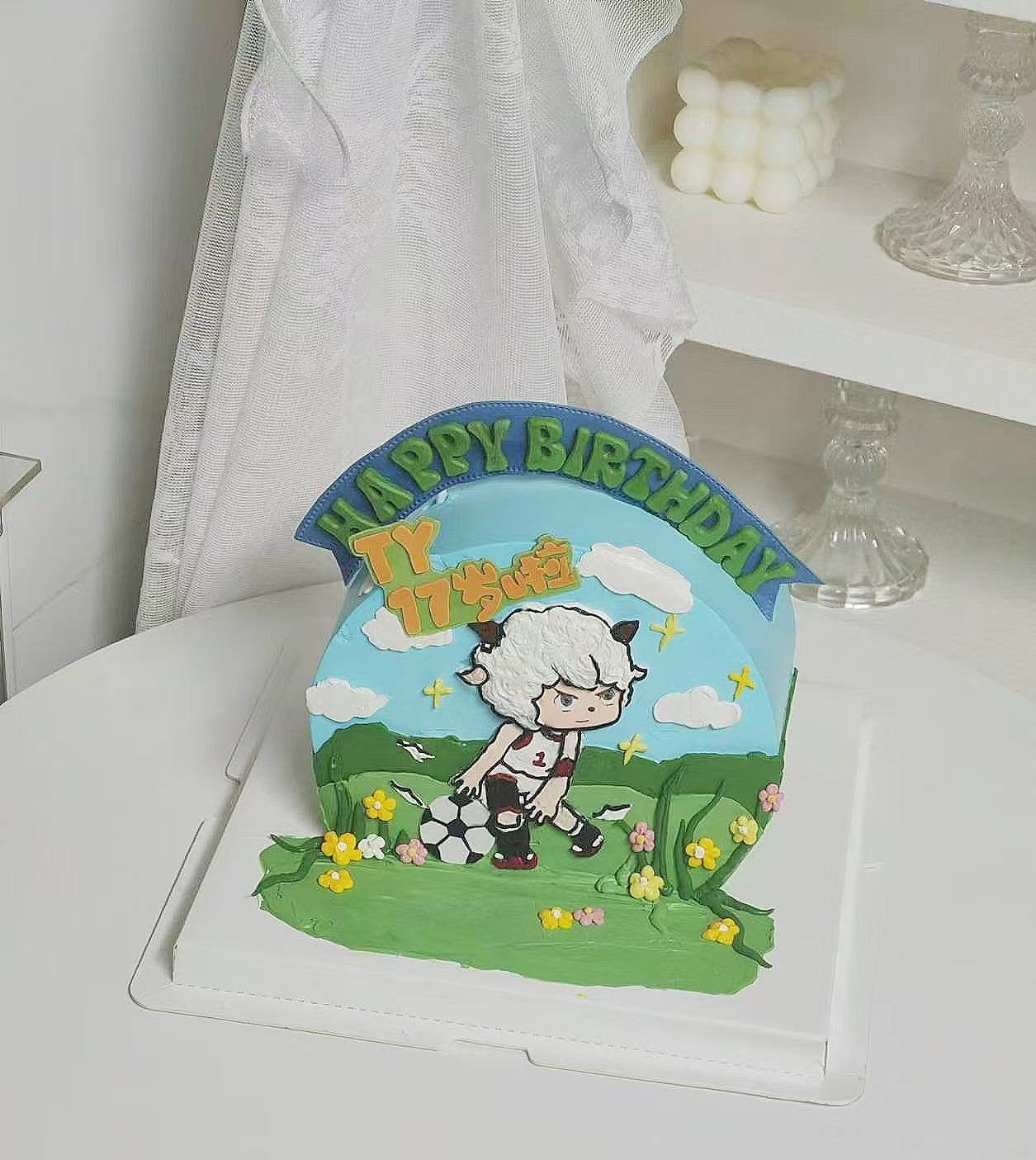 卡通形象蛋糕,童年的回忆喜羊羊~
#手绘蛋糕#生日蛋糕#人气蛋糕推荐
