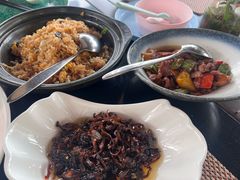 黑松露鹅肝酱油炒饭-丽江悦榕庄酒店-明月·雪山庭院餐厅