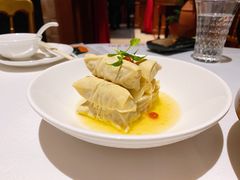 鸡汁荠菜百叶包-玫瑰厅上海菜(兴国路店)