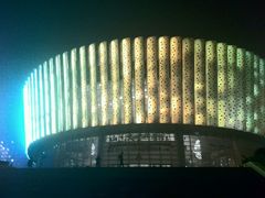 夜景-山东大学体育馆