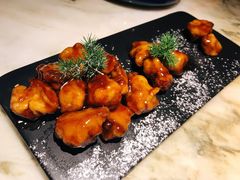 雪花糖醋里脊-绿茶餐厅(乐峰广场店)