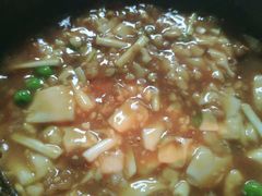 虾仁鸡汤豆腐-绿茶餐厅(昌平悦荟店)