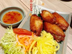香茅鸡翅配青芒果丝-安南小馆(华润城万象天地店)