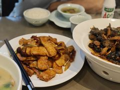 烟熏大肠炒安溪豆干-茶油香闽南菜·花园餐厅(前埔店)