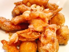 梨球果仁虾-小吊梨汤·北京菜·烤鸭(鸟巢店)