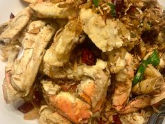 椒盐皇帝蟹-凯悦酒家