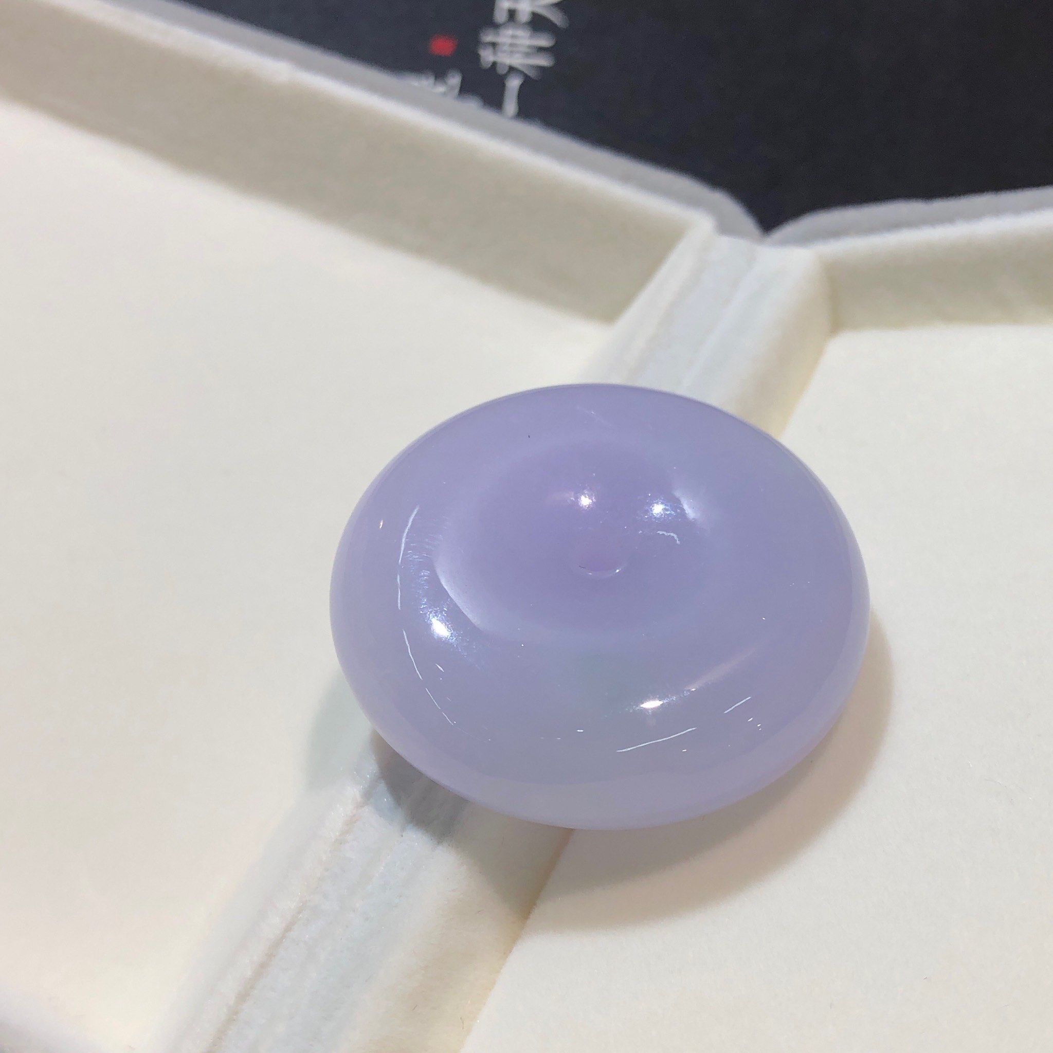 翡翠紫罗兰平安扣太美了#天然翡翠 #平安