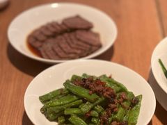 XO酱四季豆炒松阪猪-鼎泰丰(国金中心店)