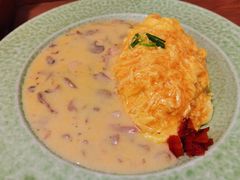 奶油蘑菇鸡肉蛋包饭-犀牛家猪排