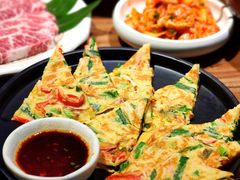 -明洞阿姨·韩式酱蟹烤肉·创意料理(三元桥店)