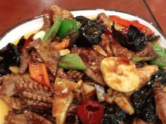 爆三样-北平小馆·烤鸭·家常菜(磨房北里店)