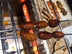 现穿羊肉串-丰茂烤串(六里桥店)