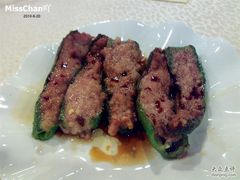 原味煎酿尖椒-品鱼庄酒家(新世界大酒店店)