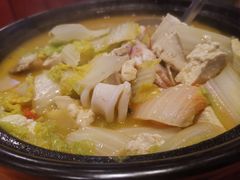 石锅海鲜豆腐-渔家风味·鲅鱼水饺·央视展播·海鲜天津菜(开发区店)