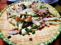 椒盐花菜-岳季煎饺