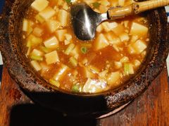 石锅鸡汤豆腐-绿茶餐厅(王府井永宁门店)