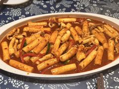 年糕炒鱿鱼-清真·凡人居·融合餐厅(南山总店)