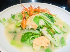 腐皮青菜-老头儿油爆虾·知味杭州(爱琴海购物中心)