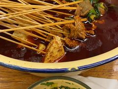 -拈签一笑黄牛肉辣卤串串